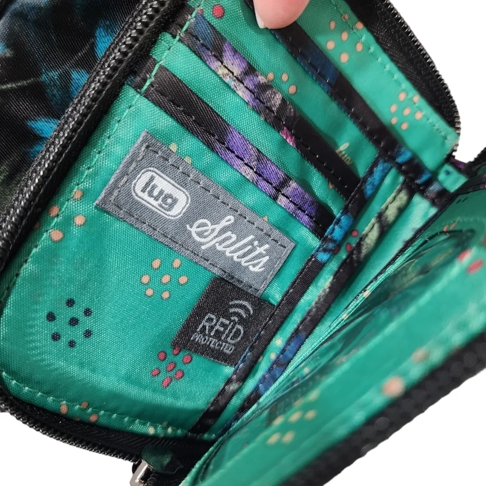 LUG TROLLEY MEDIUM EAST/WEST TOP HANDLE CROSSBODY BAG W/ MATCHING SPLITS WALLET